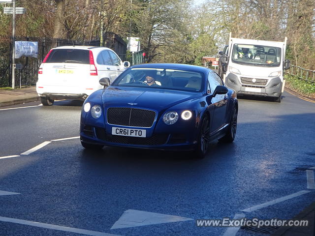 Bentley Continental spotted in Alderley Edge, United Kingdom