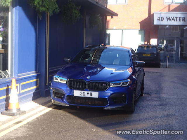 BMW M5 spotted in Wilmslow, United Kingdom