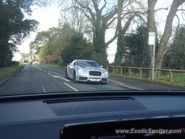 Bentley Continental spotted in Wilmslow, United Kingdom