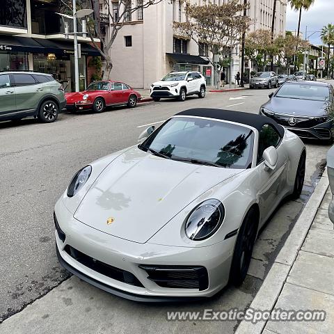 Porsche 911 spotted in Beverly Hills, California