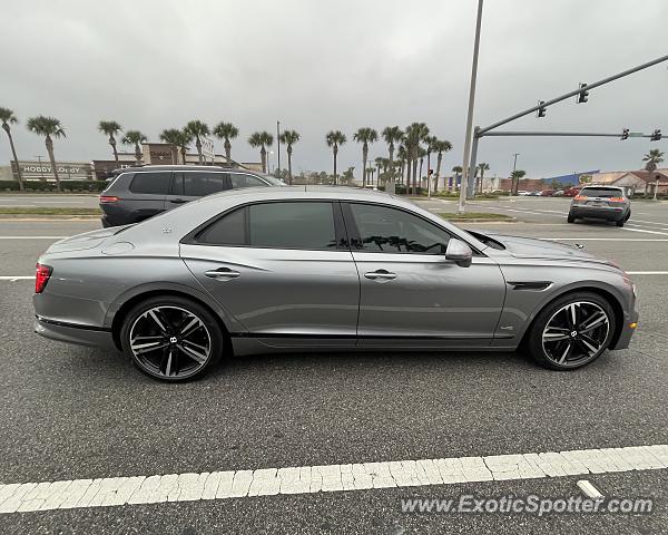 Bentley Flying Spur spotted in Jacksonville, Florida
