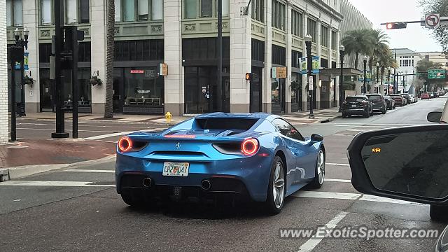 Ferrari 488 GTB spotted in Jacksonville, Florida