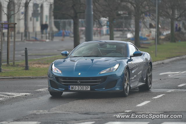 Ferrari Portofino spotted in Warsaw, Poland