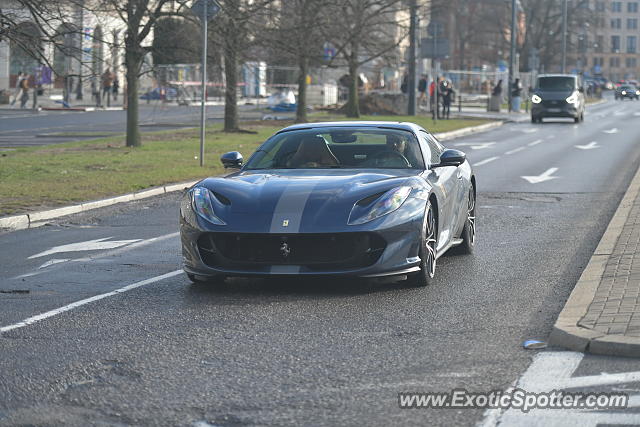 Ferrari 812 Superfast spotted in Warsaw, Poland