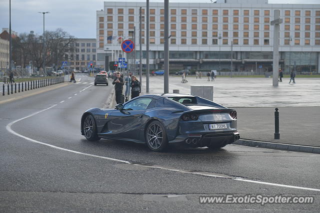 Ferrari 812 Superfast spotted in Warsaw, Poland