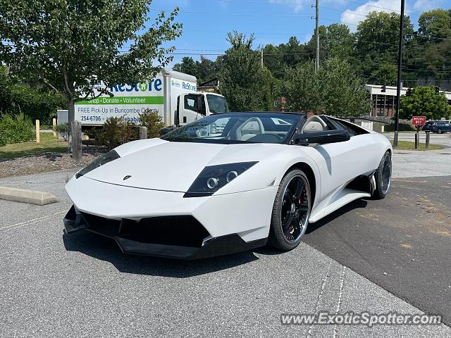 Lamborghini Murcielago spotted in Asheville, North Carolina