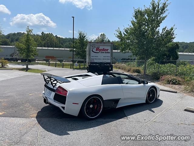 Lamborghini Murcielago spotted in Asheville, North Carolina