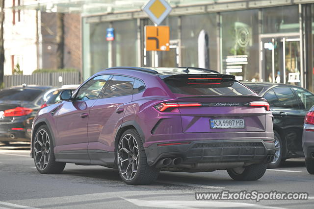 Lamborghini Urus spotted in Warsaw, Poland