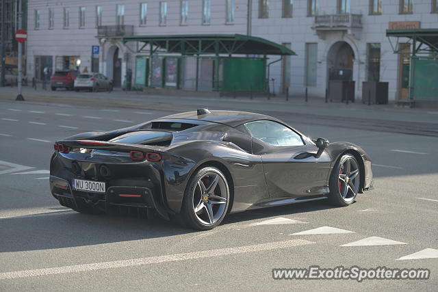 Ferrari SF90 Stradale spotted in Warsaw, Poland