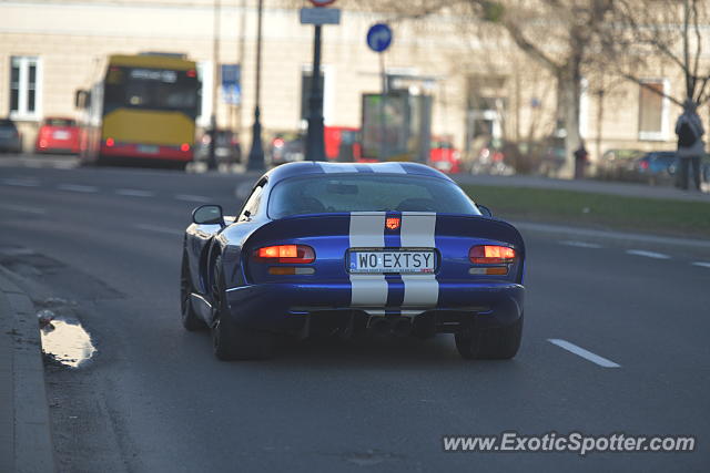Dodge Viper spotted in Warsaw, Poland