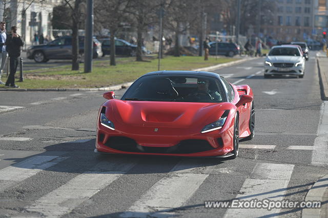 Ferrari F8 Tributo spotted in Warsaw, Poland