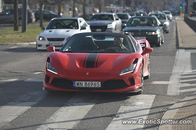 Ferrari F8 Tributo spotted in Warsaw, Poland