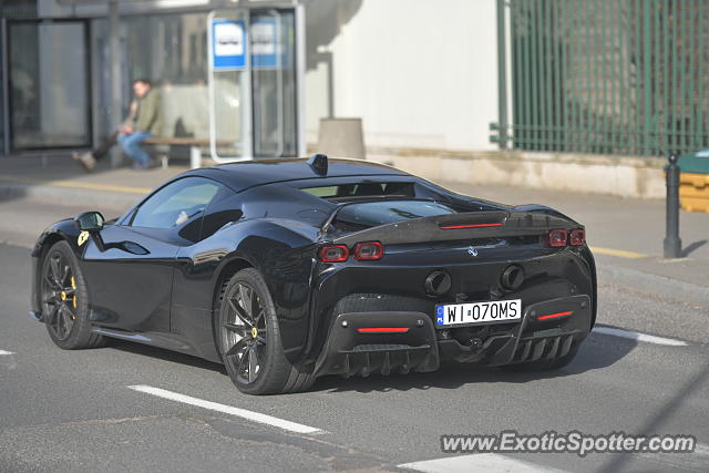 Ferrari SF90 Stradale spotted in Warsaw, Poland