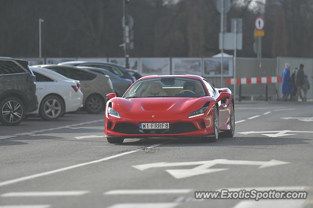 Ferrari F8 Tributo spotted in Warsaw, Poland