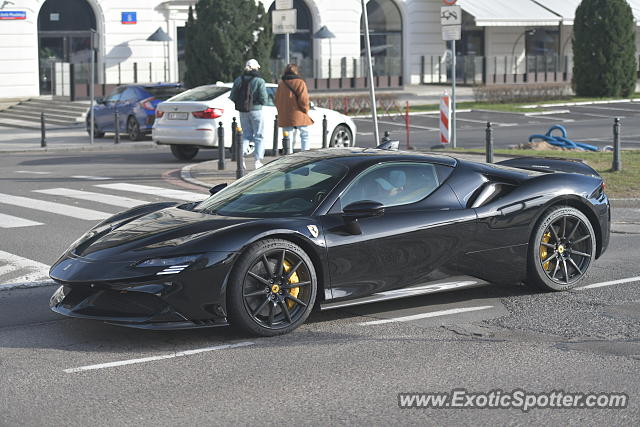 Ferrari SF90 Stradale spotted in Warsaw, Poland