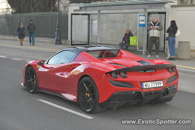 Ferrari F8 Tributo spotted in Warsaw, Poland