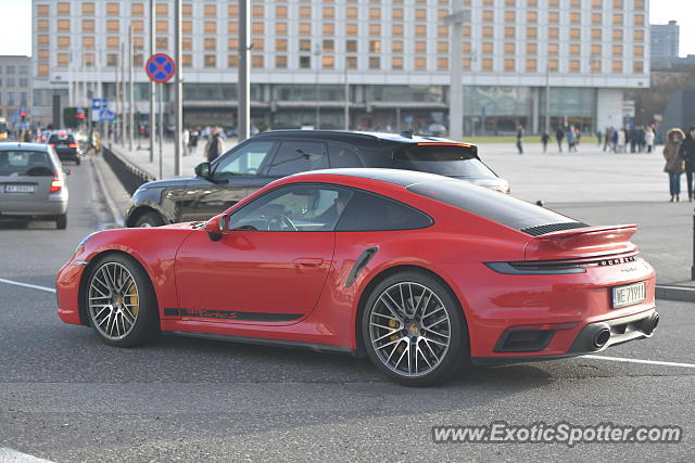 Porsche 911 Turbo spotted in Warsaw, Poland