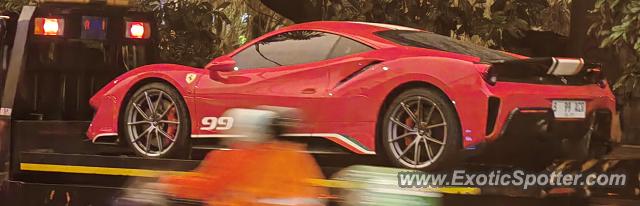 Ferrari 488 GTB spotted in Jakarta, Indonesia