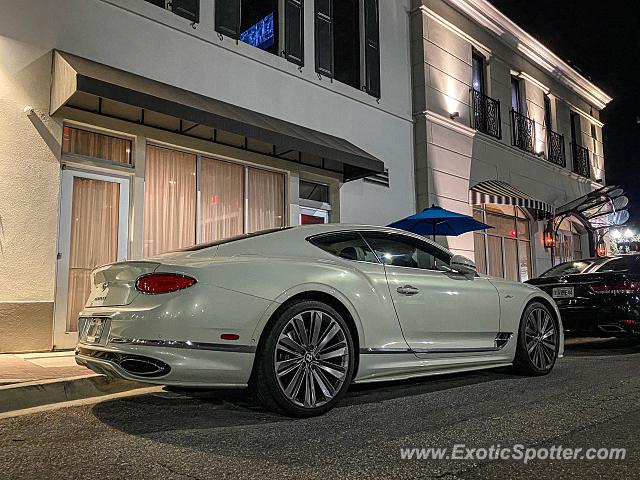 Bentley Continental spotted in Jacksonville, Florida