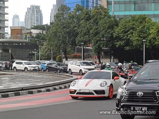 Porsche 911 spotted in Jakarta, Indonesia