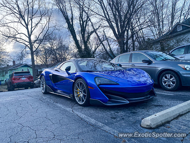 Mclaren 600LT spotted in Asheville, North Carolina