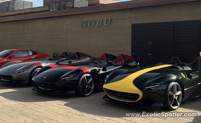 Ferrari Monza SP2 spotted in Malibu, California
