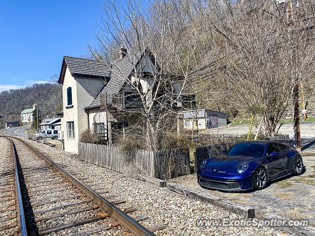 Porsche 911 GT3 spotted in Marshall, North Carolina