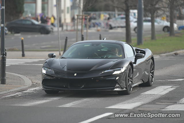 Ferrari SF90 Stradale spotted in Warsaw, Poland