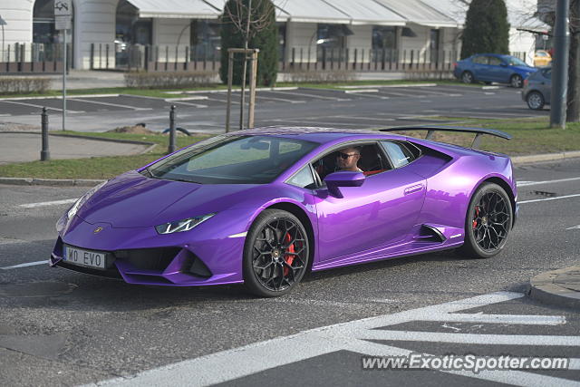 Lamborghini Huracan spotted in Warsaw, Poland