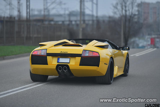Lamborghini Murcielago spotted in Warsaw, Poland
