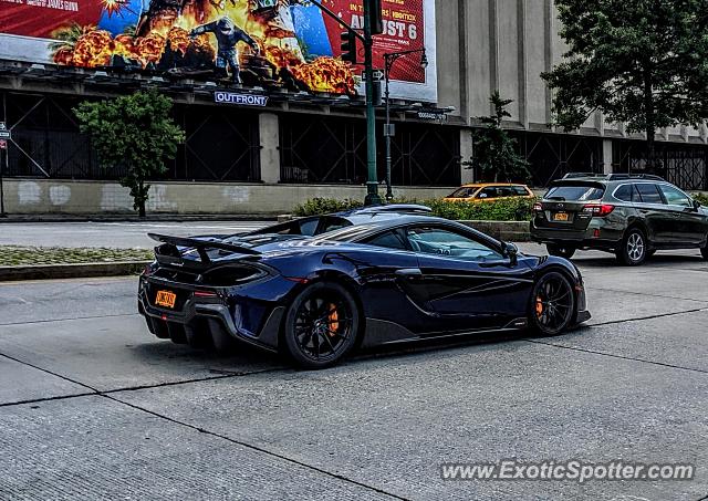 Mclaren 600LT spotted in Manhattan, New York