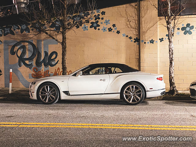 Bentley Continental spotted in Jacksonville, Florida