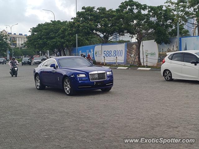 Rolls-Royce Wraith spotted in Jakarta, Indonesia