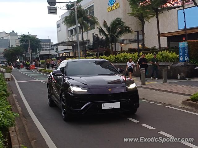 Lamborghini Urus spotted in Jakarta, Indonesia