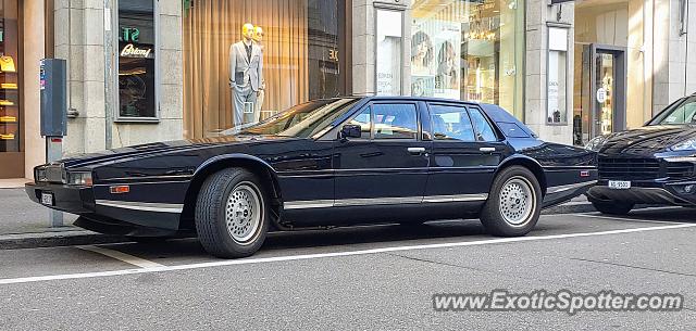 Aston Martin Lagonda spotted in Zurich, Switzerland