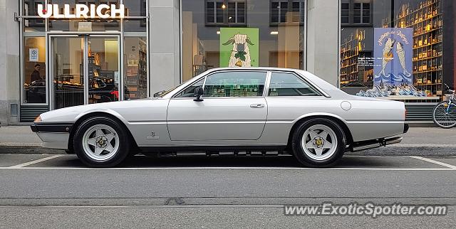 Ferrari 412 spotted in Zurich, Switzerland