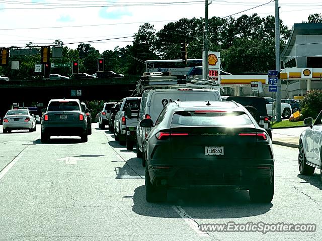 Lamborghini Urus spotted in Atlanta, Georgia