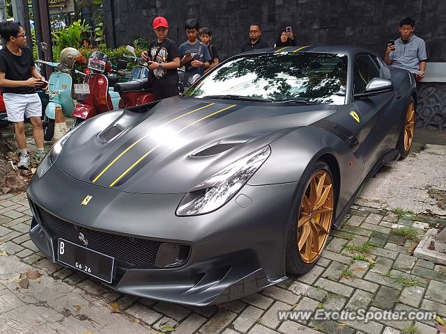 Ferrari F12 spotted in Jakarta, Indonesia