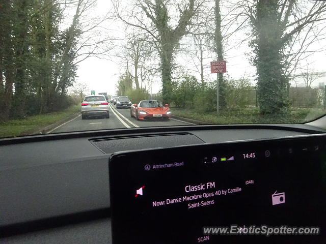 Mclaren 720S spotted in Wilmslow, United Kingdom