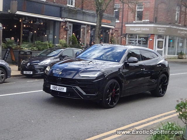 Lamborghini Urus spotted in Alderley Edge, United Kingdom