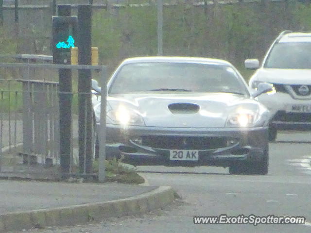 Ferrari 550 spotted in Wilmslow, United Kingdom