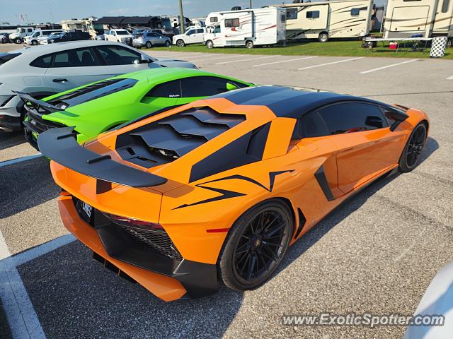 Lamborghini Aventador spotted in Sebring, Florida