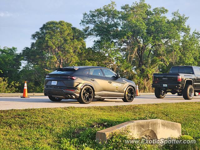 Lamborghini Urus spotted in Sebring, Florida