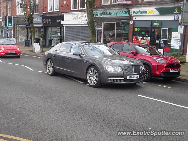 Bentley Flying Spur spotted in Alderley Edge, United Kingdom