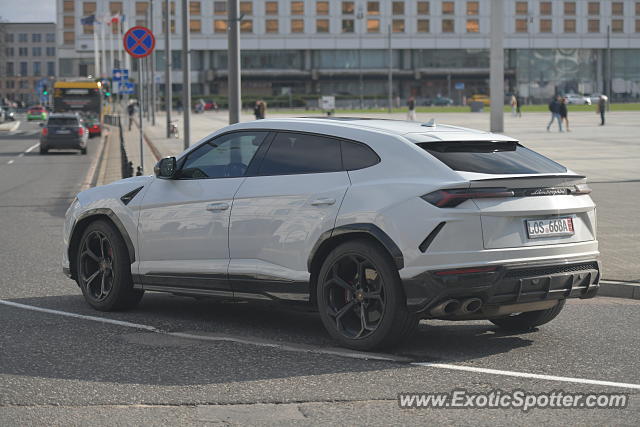 Lamborghini Urus spotted in Warsaw, Poland