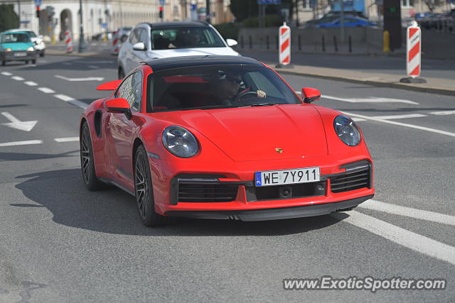 Porsche 911 Turbo spotted in Warsaw, Poland