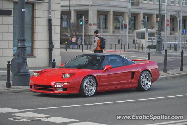 Acura NSX spotted in Warsaw, Poland