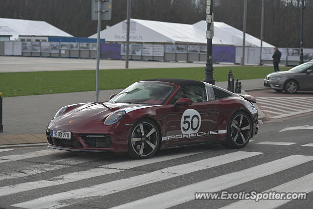 Porsche 911 spotted in Warsaw, Poland