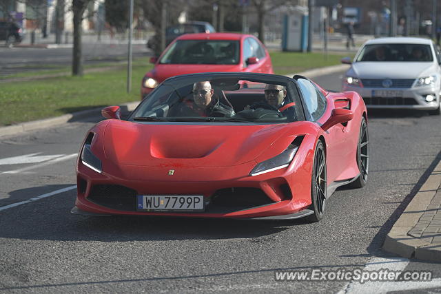 Ferrari F8 Tributo spotted in Warsaw, Poland