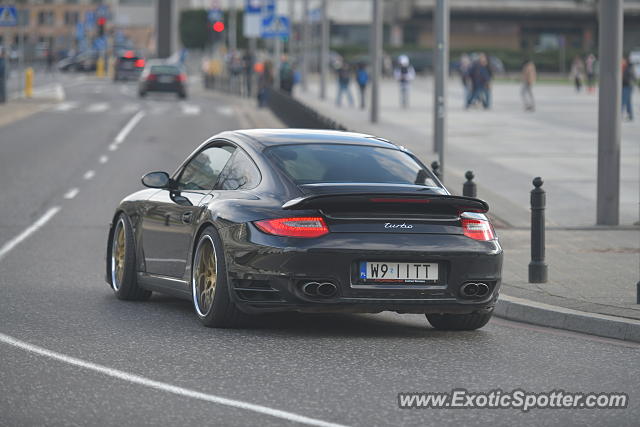 Porsche 911 spotted in Warsaw, Poland